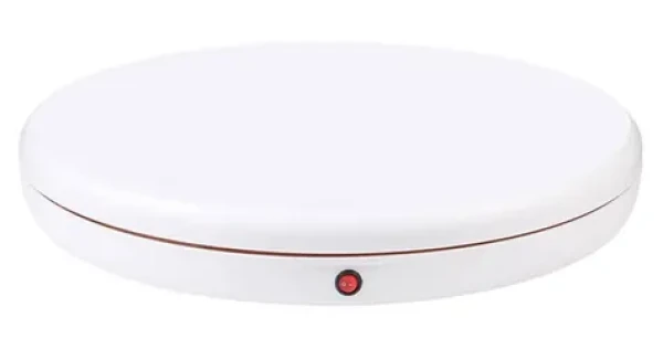 Puluz PU3146EU bílá / Otočný stojan / 45 cm / do 100 kg / dálkové ovládání (PU3146EU)