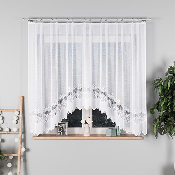 Žakárová záclona MODESTA