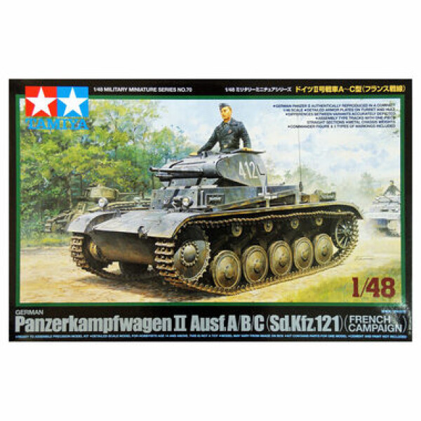 Tamiya German Panzerkampfwagen II Ausf.A/B/C Sd.Kfz.121 French Campaign 1:35