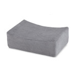 PLUSH NEST PLUSH NEST Mini hřiště s bazénem a 100 míčky šedý prémiový manšestr