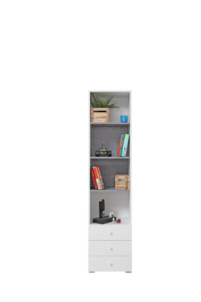 Knihovna Sigma SI7 Barva korpusu: Bílá/Beton