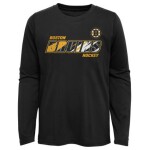 Outerstuff Dětské tričko Boston Bruins Rink Reimagined LS Ultra dlouhý rukáv Velikost: Dětské XL (14 - 16 let)