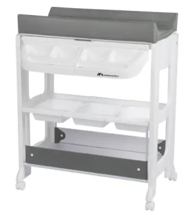 Bebeconfort Přebalovací pult s vaničkou Rosie Mineral Grey (2905085210BC)
