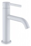 KLUDI - Nova Fonte Umyvadlová baterie s výpustí Push-Open, EcoPlus, matná bílá 202895315