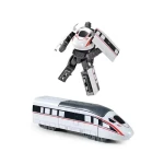 RAPPA Kovový robot rozložitelný rychlovlak bílá