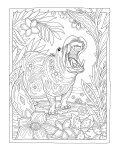 Creative Haven Wondrous Wildlife, antistresové omalovánky, Marjorie Sarnat