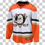 Fanatics Pánský dres Anaheim Ducks NHL Road Breakaway Jersey Velikost: XL