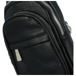 Trendy dámský koženkový batůžek Adyan, černý