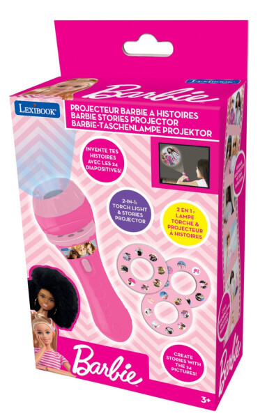Lexibook baterka s projektorem příběhů Barbie - Alltoys Lexibook