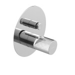SAPHO - ULTRATAP podomítková sprchová baterie, 2 výstupy, chrom UT042T