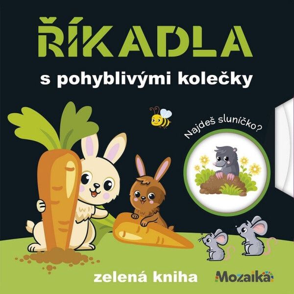 Říkadla s pohyblivými kolečky - zelená kniha