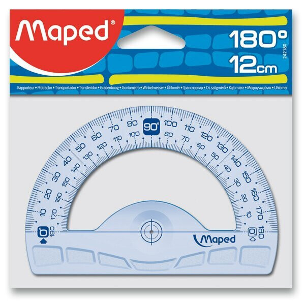 Maped - Úhloměr Geometric 180° průměr 12 cm