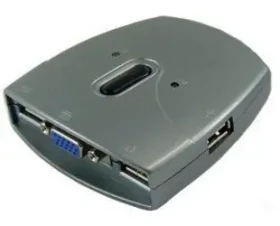 Sedna SE-KVM-USB-22 / KVM přepínač / 2 porty / VGA / USB / LED displej (SE-KVM-USB-22)