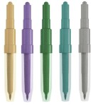 Centropen Metallic Colours foukací fixy sada 8 ks se šablonami