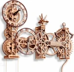 WOODEN CITY 3D puzzle Steampunk nástěnné hodiny 269 dílků