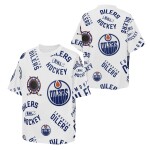 Outerstuff Dětské tričko Edmonton Oilers NHL Unstoppable All Over Print Short Sleeve Elevated Velikost: Dětské L (158 – 164)