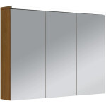 CERANO - Koupelnová zrcadlová skříňka s LED osvětlením Avia - dub medový - 95x70x16,5 CER-661912