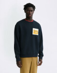 Thinking MU Straw Camp Navy Leon Sweatshirt NAVY L