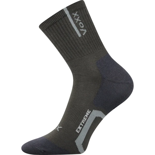 VOXX Ponožky sportovní slabé JOSEF se stříbrem TMAVĚ ZELENÉ 39-42 101312