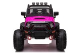 Mamido Elektrické autíčko Jeep Brothers růžové 24V 2x200W
