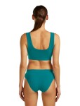 Dámská merino podprsenka ICEBREAKER Wmns Rib Lotus Bra, Tidal Teal velikost: S