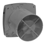 CATA - X-MART 12H koupelnový ventilátor axiální s automatem, 20W, potrubí 120, nerez mat 01054000