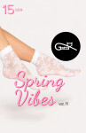 Ponožky Gatta Spring Vibes wz.11 15 den bianco univerzální