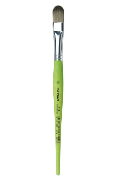 Štětec DaVinci zelený jazýček 375 - 16