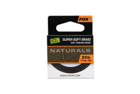 FOX Šňůrka Naturals Soft Braid Hooklength 20m 25lb (CAC827)