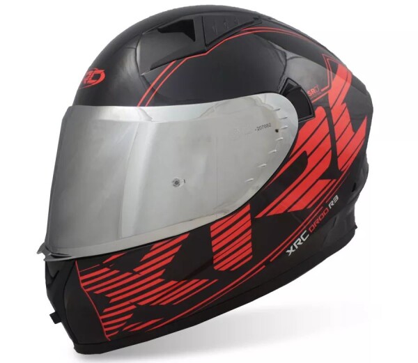 Helma na motorku Xrc Drod black/red - 2Xl / černá