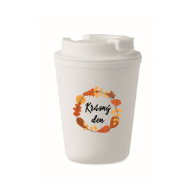 KRÁSNÝ DEN (PODZIM) - bílý termohrnek 300 ml