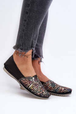 Dámské kožené baletky Maciejka 1930B černé 37