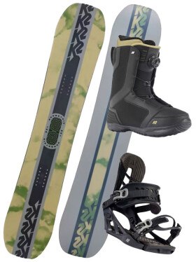 K2 GEOMETRIC pánský snowboard set