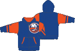 Outerstuff Dětská Mikina New York Islanders Faceoff Colorblocked Fleece Full-Zip Velikost: Dětské let)
