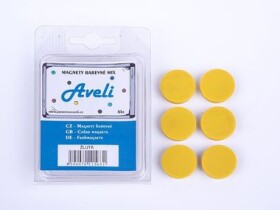 Set magnetů AVELI žlutá