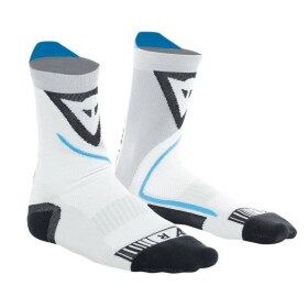 Dainese Dry Mid kompresní lehké ponožky šedé/modré - 39-41
