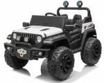 Mamido Dětské elektrické autíčko Master of Terain 4x4 bílé