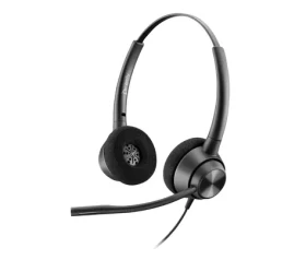 Poly EncorePro 320 QD černá / Náhlavní souprava / mikrofon / 2x sluchátko / QD (77T26AA)