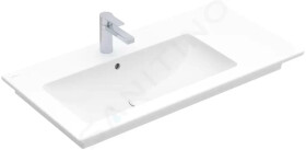 VILLEROY & BOCH - Venticello Umyvadlo nábytkové 1000x500 mm, s přepadem, otvor pro baterii, alpská bílá 4134L101