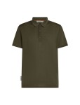 Pánské merino polo triko ICEBREAKER Mens 150 Tech Lite III SS Polo, Dark Loden velikost: XXL
