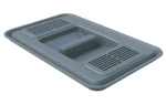 Elletipi Víko pro malé plastové koš s filtrem proti zápachu,SMALL, 21,5 x 13,5 cm PTP CP C97
