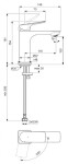IDEAL STANDARD - Ceralife C Umyvadlová baterie, BlueStart, chrom BE044AA