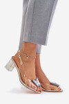 Sandály na podpatku model 215721 Step in style 38