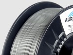 PLA filament stříbrný - tmavá šedá perleť 1,75 mm Aurapol 1 kg