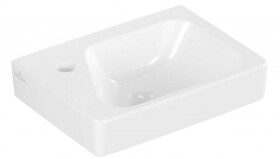 VILLEROY & BOCH - Architectura Umývátko 36x27 cm, s přepadem, otvor pro baterii vlevo, alpská bílá 43853601