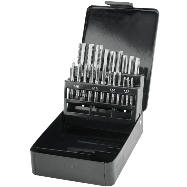 EXTOL PREMIUM 29301 Závitníky, M3 - M12, sada 21ks