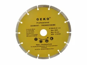 GEKO G00252 / Řezný kotouč diamantový segmentový / 180 x 8 x 22.2 mm (G00252)