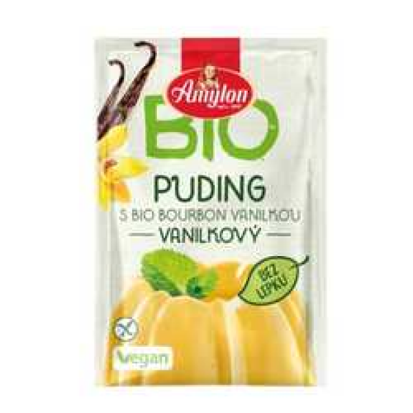 Amylon Puding vanilkový bez lepku 40 g BIO