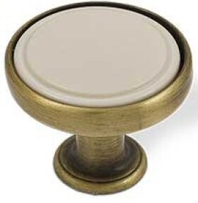 Siro Nábytková knopka 1971 staromosaz (S14019)