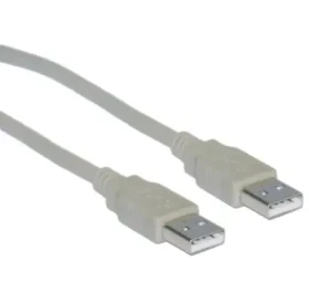 MicroConnect kabel USB2.0 A (M) - USB2.0 A (M) 2m šedá / 480Mbit/s (USBAA2)